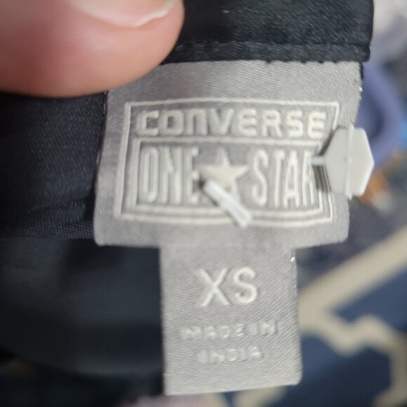 Stylish black Converse mini dress in size xs fairycore, boho summer - Picture 8 of 8